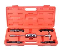 DAYUAN Lot de 5 extracteurs de roulement intérieur avec trou de base et marteau à inertie