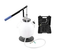 DAYUAN Pompe de remplissage d'huile 7,5 L avec 15 adaptateurs - Dispositif de remplissage d'huile pour pompe de remplissage d'huile de transmission pour changement d'huile de boîte de vitesses