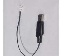 DAYUDDRICAR Drone Charger, for S128 RC Drone USB Charger Spare Part Fit for 3.7V 600mAh Lipo Battery Charger Part Replacement for S128 Drone Accessories Spare Part (Color : 1PCS)