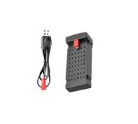 DAYUDDRICAR Drone Part for K7 / K7 Pro Drone 3.7V 1800mAh Lipo Battery with USB Charger Cable Part for K7 / K7 Pro RC Drone Quadcopter Replacement Accessory (Color : 1Battery 1Charger)