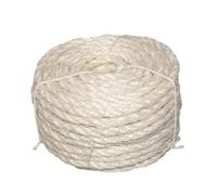 DAYUNSEN Arbre À Chat 6Mmx20M Corde En Sisal Pour Griffoir À Chat Cadre D'Escalade Pour Chat Corde En Sisal Fait À La Main Diy Crafts, Blanc/White