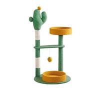 DAYUNSEN Arbre À Chat Arbre À Chat Avec Griffoir Perches En Velours Pour Exercice Interactif, B/A