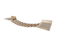 DAYUNSEN Arbre À Chat, Échelle de Pont Pour Chat, Haen Bois, Centre D'Activité Pour Chat, Échelle Pour Chat, Escalier Pour Chat Pour Dormir