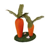 DAYUNSEN Arbre À Chat, Griffoir Pour Chat, Griffoir Pour Chat, Arbre À Chat, Griffoir, Jouet, Table Tournante 30X30X43Cm, Multi/2 Carrot 40 * 30 * 40Cm/Multi