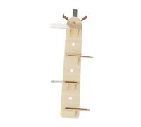 DAYUNSEN Arbre À Chat, Grimpette Pour Chat, Bois Enveloppé de Sisal, 4 Plates-Formes, Montage Vertical Pour Chat.