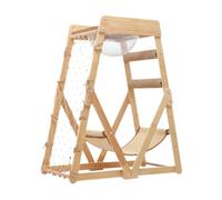 DAYUNSEN Arbre À Chat Pour La Maison Des Chats, Cadre D'Escalade Pour Chat, Cabane de Repos, Jouet Interactif, Meuble de Protection Pour Chat, Poteau de Grattage, Nid Pour Chat, C/Style A