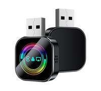 Dayyearn 2026 Upgrade 3 in 1 Screen Mirror iOS Phone, Wired to Wireless Screen Mirroring Carplay Adapter for Car, Instant Wired, for iPhone Android (for Android*B)