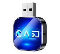 Dayyearn 2026 Upgrade 3 in 1 Screen Mirror iOS Phone, Wired to Wireless Screen Mirroring Carplay Adapter for Car, Instant Wired, for iPhone Android (for iPhone*D)