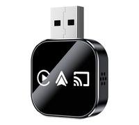 Dayyearn 2026 Upgrade 3 in 1 Screen Mirror iOS Phone, Wired to Wireless Screen Mirroring Carplay Adapter for Car, Instant Wired, for iPhone Android (for iPhone*F)