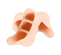 Dayysiuy Coussinets d'orteils pour chaussures à pointe pointue, manchons à trois trous, 1 paire de protège-chaussures en dentelle - pour femmes, ballet, danse, répétition, entraînement quotidien