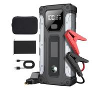 Dayysiuy Démarreur De Saut De Batterie Portable,Démarreur De Puissance 12V,Pack De Banque De Batterie - pour Voiture Automobile Véhicule SUV Camping-Car Camion Smartphone Ordinateur Portable