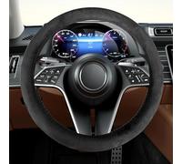 Dayysiuy Housse de Volant Chauffante,Accessoires Auto Chauffés Respirables 12V Chauds - Housse de Roue de Voiture | pour Camions Pick-Ups SUV Camping Trajets Quotidiens Aventure Véhicule Voyage Road