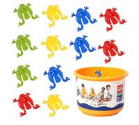 Dayysiuy Jouet Grenouille Sauteuse,Jeux Éducatifs Interactifs De,12 Pièces Jouets d'apprentissage De La Motricité pour | pour Filles Maison Voyage Chambre Salle De Classe Maternelle Anniversaire