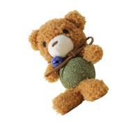 Dayysiuy Jouets Au Chat À Cataire - Peluche avec Cataire Et Clochette,Jouet pour Chaton Stimulation Sensorielle Nettoyage des Dents | Anti Ennui Exercice Découverte