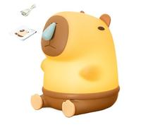 Dayysiuy LED Veilleuse - Veilleuse Originale Capybara Amusant - Capybara Mignonne | Pour Chambre Salon Table De Chevet Dortoir Universitaire Chambre D Table De Chevet