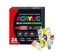 Dayysiuy Marqueurs Acrylique | Stylos Étanches à Séchage Rapide | Ensemble de Marqueurs Acryliques | Pour Adultes Parents Grands-Parents Cadeaux De Pâques Voyage Salle De