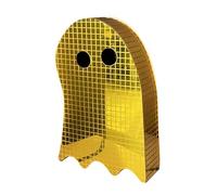 Dayysiuy Mirrored Disco Ghost Table Decorations Halloween Ghost Ornament Halloween Tiered Mosaic Ghosts Decor Reflective Disco Decor for Holiday Indoor Kitchen Bar Apartment Bedroom