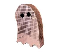 Dayysiuy Mirrored Disco Ghost Table Decorations Halloween Ghost Ornament Halloween Tiered Mosaic Ghosts Decor Reflective Disco Decor for Holiday Indoor Kitchen Bar Apartment Bedroom