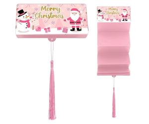 Dayysiuy Porte-Billets de Noël | Pochette Festive avec 10 Compartiments | Porte-Carte et Billets de Noël,pour Les Femmes, Les Hommes, Les, Les Fêtes, Les Billets, Les Célébrations Et Les