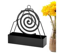Dayysiuy Porte-Encens - Support De Brûleur D'encens Portable - Base Stable Attrape-Cendres Décoratif pour Intérieur Extérieur Cuisine Salon Chambre Terrasse