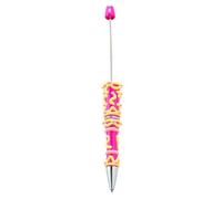 Dayysiuy Stylos à Perles | Stylo Bille Perlé en Forme de Balle - Fournitures Scolaires et Accessoires pour Bijoux pour Notes Maison Dessin Enseignants Salle de Classe Journal Étudiants Bricolage