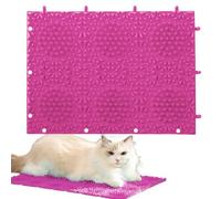 Dayysiuy Tapis À Griffes pour Chat,Griffoir Horizontal en Moquette - de Grattage Massante pour Chats 24x18cm - Le Stress, Grattage des Griffes, Protection des Meubles, Salon, Patio, Canapé,