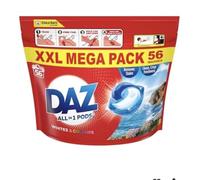 Daz Capsules Lessive Tout-en-1 56 Lavages
