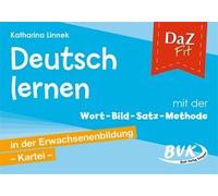 Daz Fit: Deutsch Lernen Mit Der Wort-Bild-Satz-Methode In Der Erwachsenenbildung - Kartei (Inkl. Cd)
