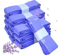 Dazhtu Lot de 12 Recharge Poubelle à Couches, 4,5M Sac Poubelle Couche Grande Capacité Étendu Épaissi Recharge, Bebe Recharge Sac Poubelle Couche Compatible avec Tommee Tippee, Angelcare, Violet