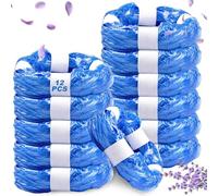 Dazhtu Lot de 12 sacs de recharge pour poubelle à couches Tommee Tippee Twist & Click, Simplee Sangenic, Genie, Munchkin (bleu)