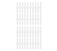 DAZLOR Lot de 40 lames de tondeuse à gazon en plastique - Accessoire de tondeuse à gazon - Lame de batterie - Outil de jardin