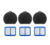 DAZLOR Lot de 6 filtres HEPA en coton pour aspirateur QX9150IB ASKQX9 Pièces de rechange