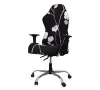 DAZSIAZ Housse de Chaise de Jeu Extensible, Housse de Chaise de Jeu Imprimée et élastique, Adaptée aux Sièges Ergonomiques Rotatifs, Douce, Lavable et Facile à Installer(N,One Size)