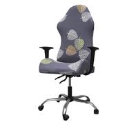 DAZSIAZ Housse de Chaise de Jeu Extensible, Housse de Chaise de Jeu Imprimée et élastique, Adaptée aux Sièges Ergonomiques Rotatifs, Douce, Lavable et Facile à Installer(E,One Size)