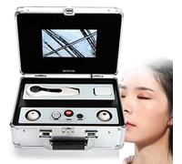 DAZULI Analyseur de Cheveux de Diagnostic de Peau, écran LCD de 9 Pouces, analyseur de Peau de follicule pileux de Cuir chevelu, Appareil d'analyse de Peau de follicule pileux Multifonctionnel