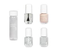 Dazzle Dry Mini kit 4 étapes - Boss - Nude neutre et léger - Crème couvrante complète (5 pièces)