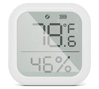 DAZZLEEX 1 capteur de température et d'humidité, pour thermomètre hygromètre intelligent Zigbee, compteur de température et d'humidité carré de contrôle par application
