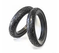 DAZZLEEX 2Pcs 12.5x2.50 12 Pouces Pneu Solide 12 1/2x2 1/4 (57-203) Roue de Remplacement pour vélo électrique Scooter