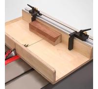 DAZZLEEX 45 rails en T de type rail de guidage 40 cm/50 cm/60 cm en alliage d'aluminium accessoires de scie à table pour table de défonceuse, scies à table (60 cm)