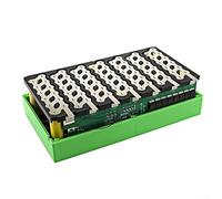 DAZZLEEX 48V 14S 6P Lithum Battery Box Battery Pack Support Cellule Batterie Stand Soudage Nickel pour E-Scooter E-Bike (avec Carte PCB)