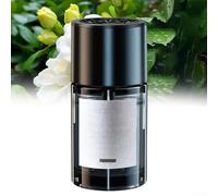 DAZZLEEX Appareil d'aromathérapie pour voiture - Diffuseur de parfum et humidificateur de voiture - Avec détection de mouvement IA - Cinq modes de parfum - Changement de couleur - Neiges