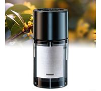 DAZZLEEX Appareil d'aromathérapie pour voiture - Diffuseur de parfum et humidificateur de voiture - Avec détection de mouvement IA - Cinq modes de parfum - Changement de couleur - Laurier lunaire