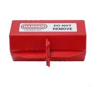 DAZZLEEX Boîte de verrouillage électrique en plastique ABS pour la sécurité des disjoncteurs industriels, empêche la reconnexion accidentelle, s'adapte aux câbles de diamètre 13 mm/20 mm/25 mm, S/M/L