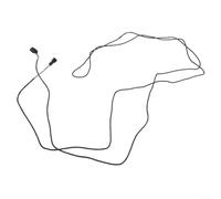 DAZZLEEX Câble adaptateur de chauffage diesel 4 m d'extension pour chauffages de stationnement 12 V/24 V 2 kW 5 kW 8 kW avec interrupteur LCD compatible, câblage noir pour chauffage de voiture ou