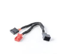 DAZZLEEX Câble de module de charge sans fil de voiture pour câble de connexion d'interface de type C 15 cm Noir