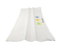 DAZZLEEX Cache-radiateur en lin avec protection contre la poussière, design semi-enveloppant avec style minimaliste moderne, facile à installer, bouclier chauffant en tissu pour décoration de maison