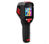 DAZZLEEX Caméra d'imagerie thermique portable avec objectif de mise au point et émissivité réglable 240 x 240 25 Hz LCD 2,4" 15 palettes 30 000 images Inspection HVAC rechargeable