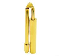 DAZZLEEX Canne de prospection pliable en cuivre pur pour la détection de métaux, la recherche d'eau et la localisation de ligne utilitaire - Outil d'enquête de géomancie (1 pièce)