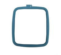 DAZZLEEX Cerceau à broder rectangulaire carré en ABS pour broderie au point de croix, outil de couture pratique (250 x 280 mm)