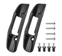 DAZZLEEX Clips de support de pagaie pour kayak monté avec vis pour un rangement sécurisé sur canoë kayaks PP et acier compatibles avec la plupart des modèles Noir
